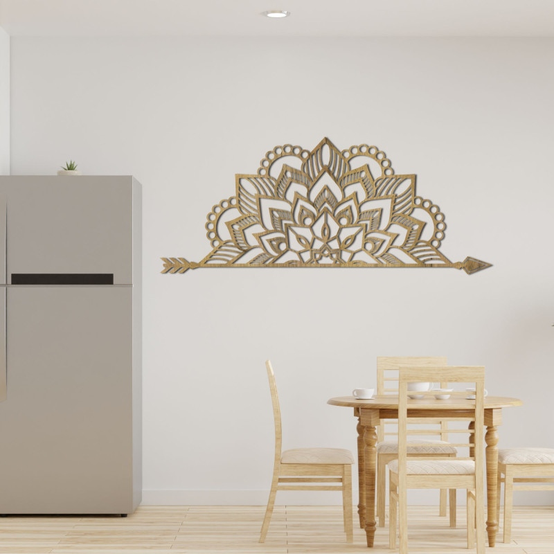 Mandala na stenu z dreva - ARONV