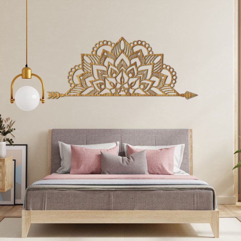 Mandala na stenu z dreva - ARONV