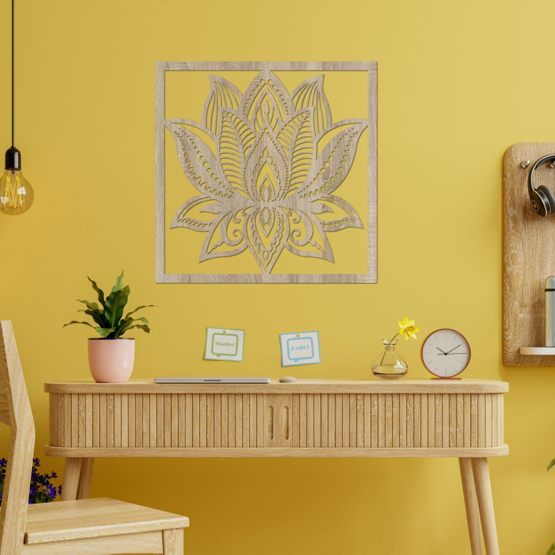 Dekorácia na stenukvet lotos - ALDEXARIA