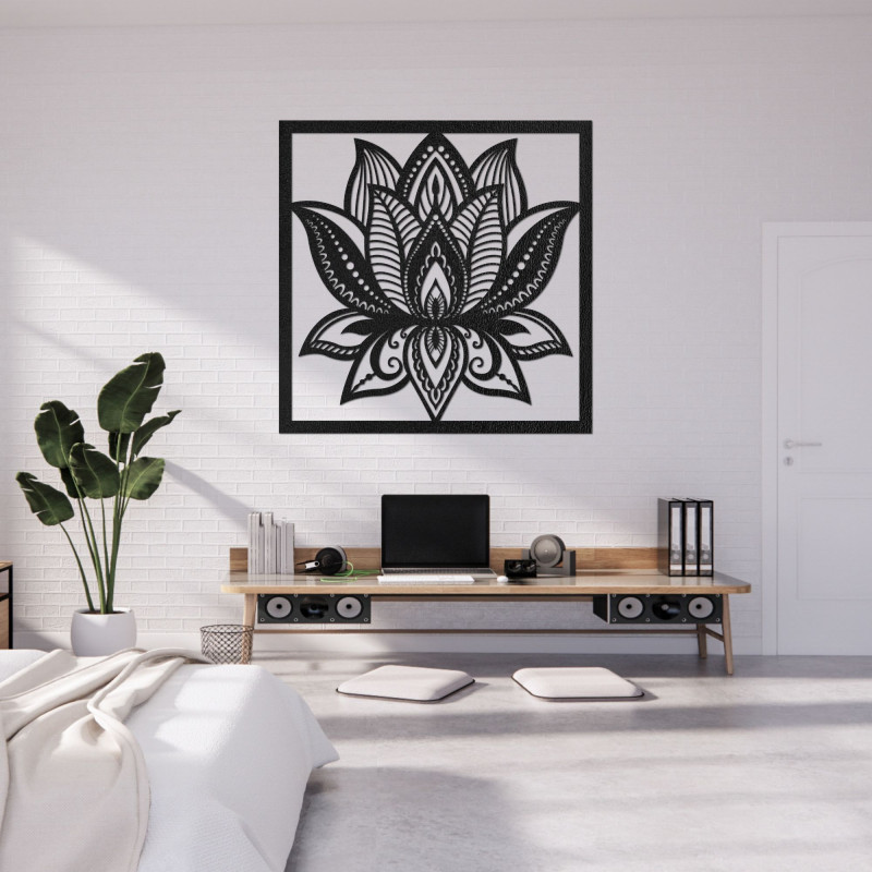 Dekorácia na stenukvet lotos - ALDEXARIA