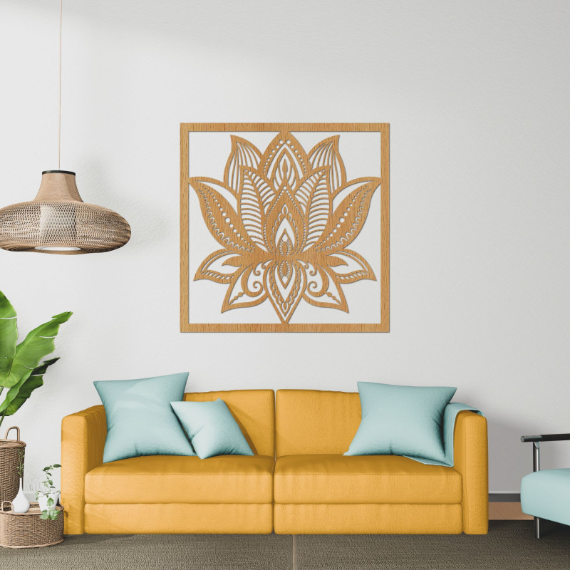 Dekorácia na stenukvet lotos - ALDEXARIA