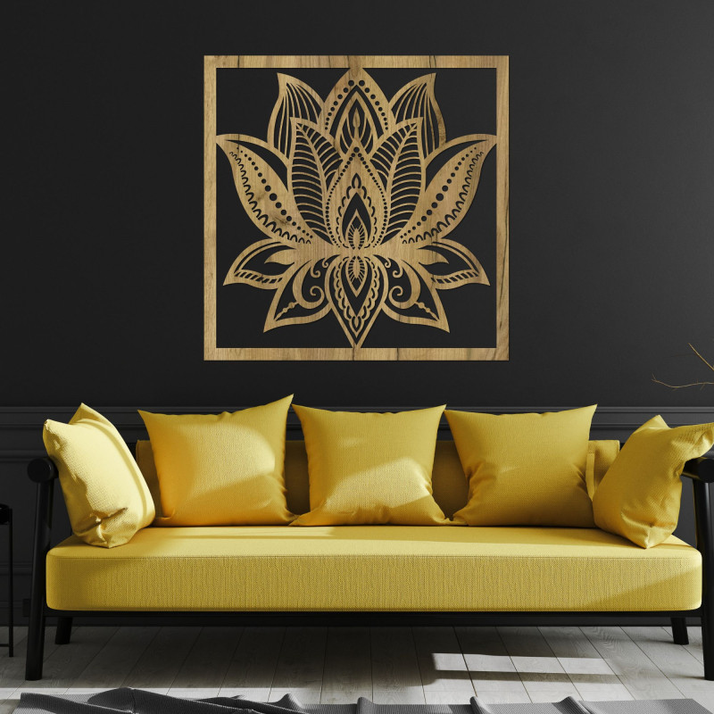 Dekorácia na stenukvet lotos - ALDEXARIA