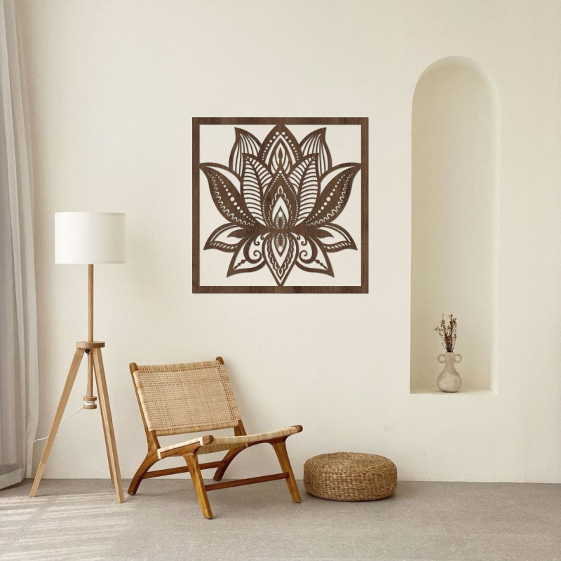 Dekorácia na stenukvet lotos - ALDEXARIA