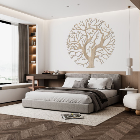 Drevený obraz Strom života – symbol harmónie, a rodiny