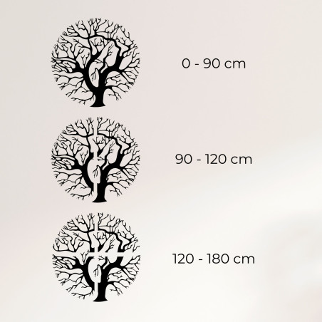 Drevený obraz Strom života – symbol harmónie, a rodiny