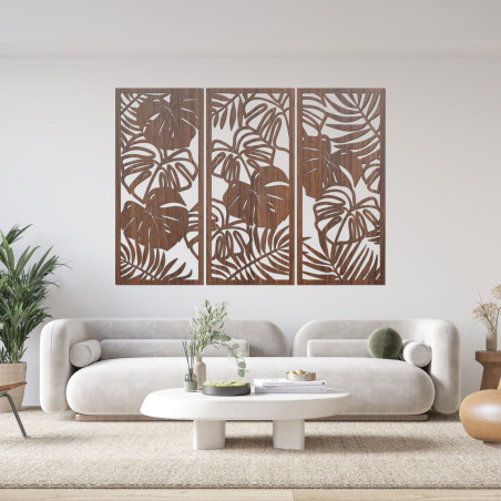 Tropické listy monstera a papraď - LIBOGA