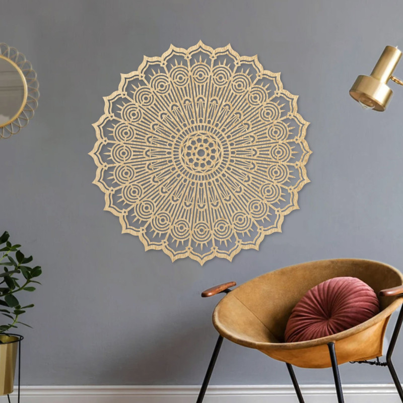 Liečivá mandala na stenu - Elegantná dekorácia...