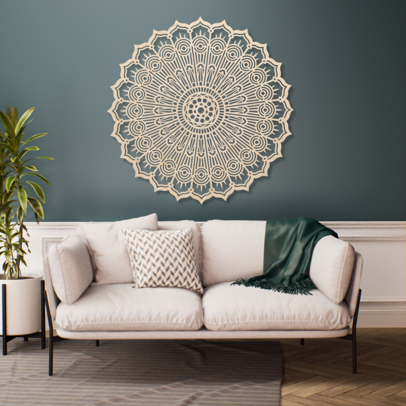 Liečivá mandala na stenu - Elegantná dekorácia...