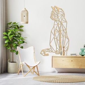 Geometrický obraz mačka - CILLAL 2