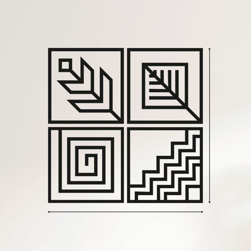 Štvordielny obraz na stenu, ktorý dokonale vyplní vaše priestory