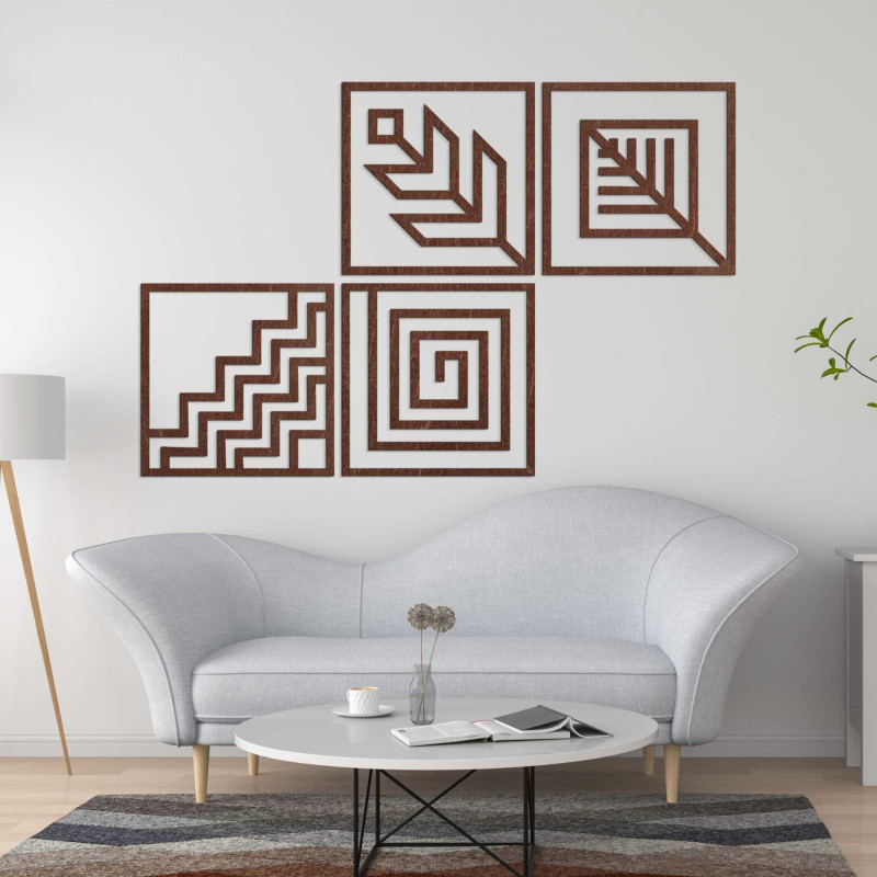 Štvordielny obraz na stenu, ktorý dokonale vyplní vaše priestory