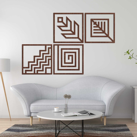 Štvordielny obraz na stenu, ktorý dokonale vyplní vaše priestory