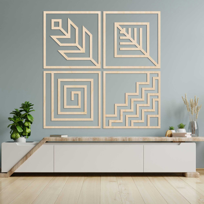 Štvordielny obraz na stenu, ktorý dokonale vyplní vaše priestory