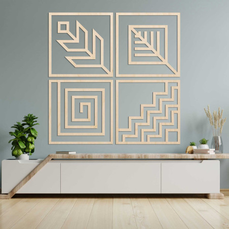 Štvordielny obraz na stenu, ktorý dokonale vyplní vaše priestory