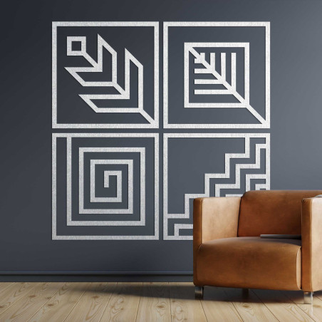 Štvordielny obraz na stenu, ktorý dokonale vyplní vaše priestory