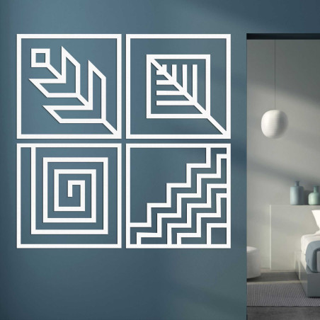 Štvordielny obraz na stenu, ktorý dokonale vyplní vaše priestory