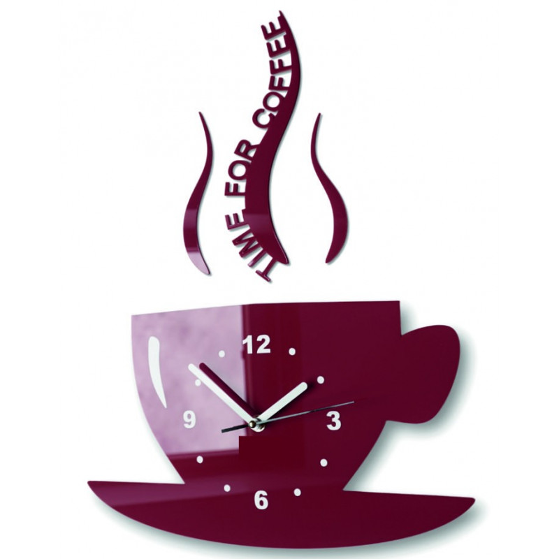 Moderné nástenné hodiny z plexiskla. Trendy hodiny na stenu ako darček. Hodiny X-momo. PMMA