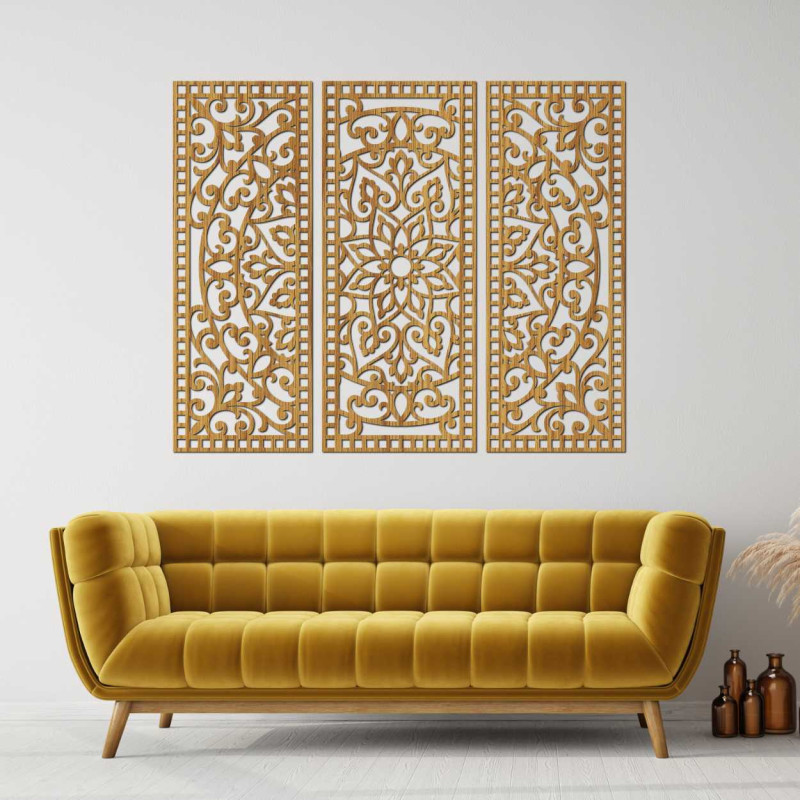 Trojdielne prevedenie spája tradičné vzory s modernou precíznosťou.