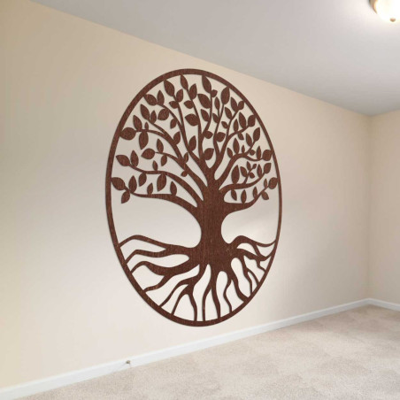 Drevená dekorácia na stenu do obývačka, kuchyne