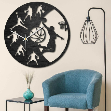 Drevené hodiny do kuchyne