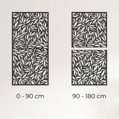 Dekoračný panel s rastlinným motívom - JERSER