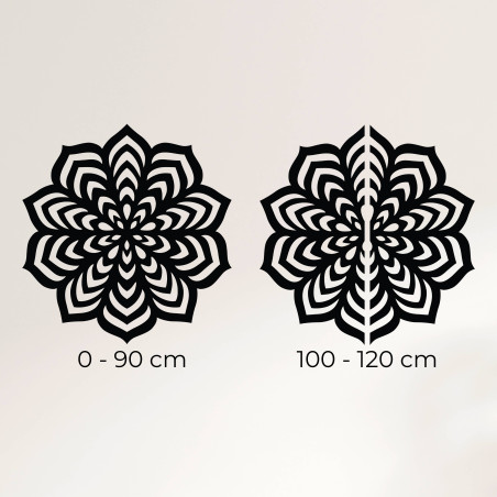 Obraz zachytávajúci dekoráciu na stene pre predstavu o mierke a vizuálnom vyznení.