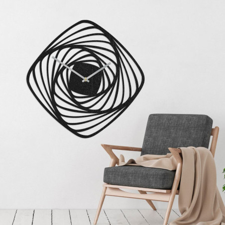 Drevený čas – nástenné hodiny veľké