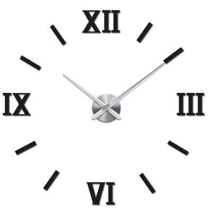 Nástenné nalepovacie hodiny do obyvačky