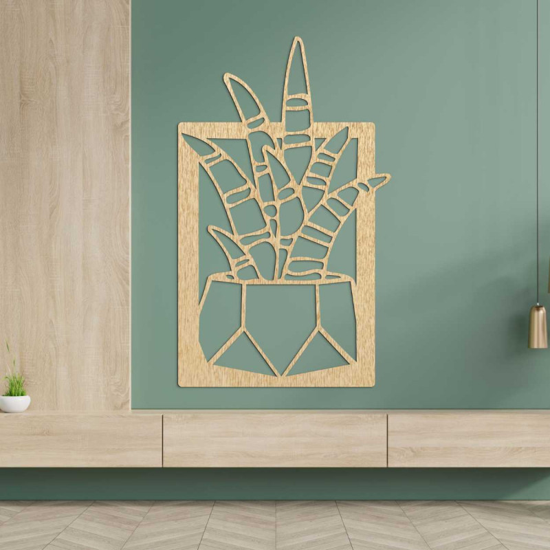 Kruhové hodiny z dreva určené na zavesenie na stenu.