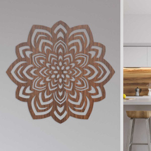 Prírodná kvetinová nástenná dekorácia - FLOWURTO 2