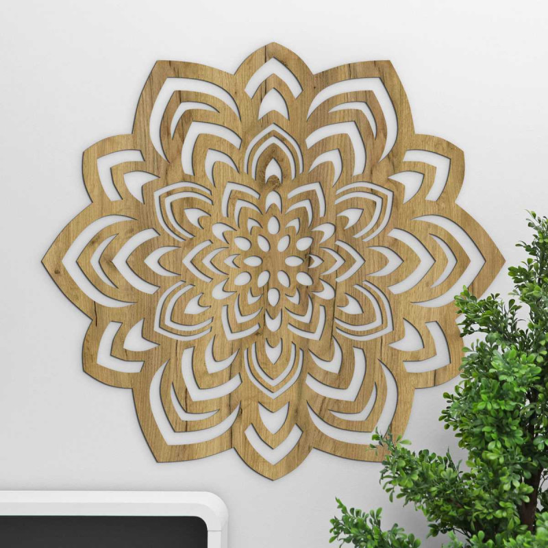 Prírodná kvetinová nástenná dekorácia - FLOWURTO