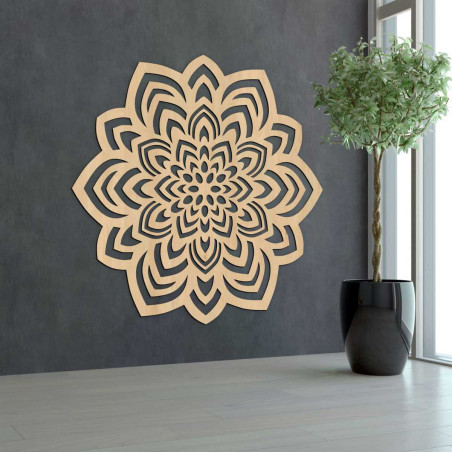 Prírodná kvetinová nástenná dekorácia - FLOWURTO