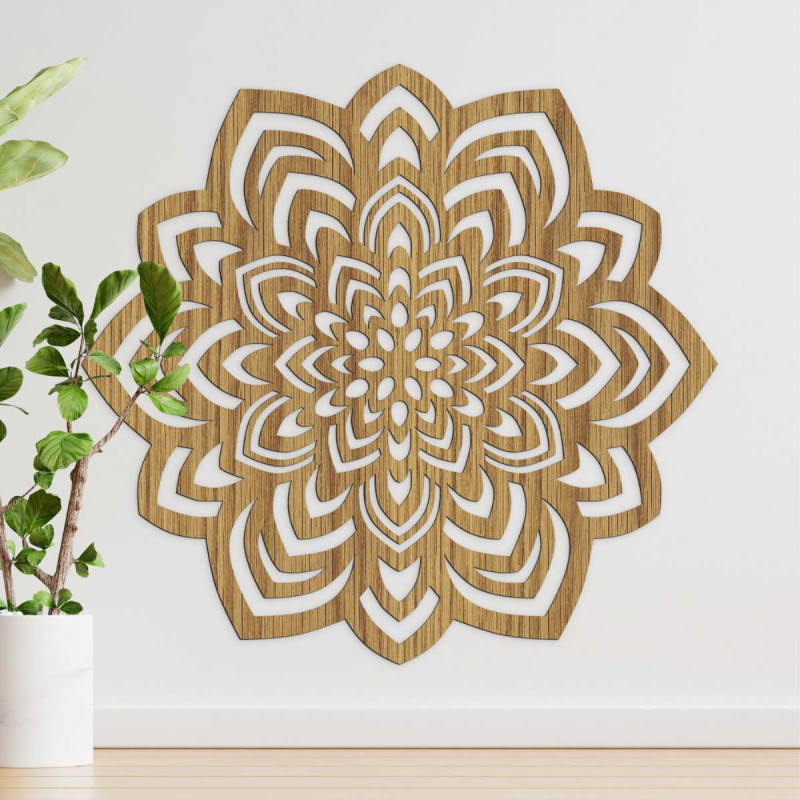 Prírodná kvetinová nástenná dekorácia - FLOWURTO