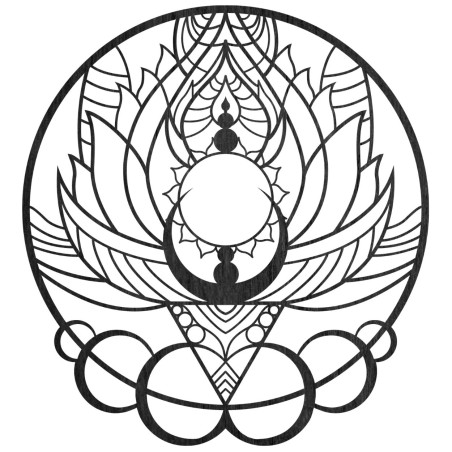 Vyrezávaný obraz na stenu kvet slnka