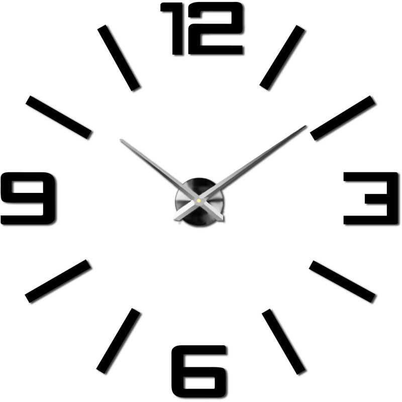 Nalepovacie hodiny z plexiskla – jednoduchý spôsob, ako dodať stene charakter