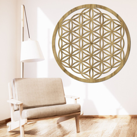 Mandala, kvet života je starobylý geometrický symbol, ktorý reprezentuje jednotu, harmóniu a nekonečný kolobeh života.