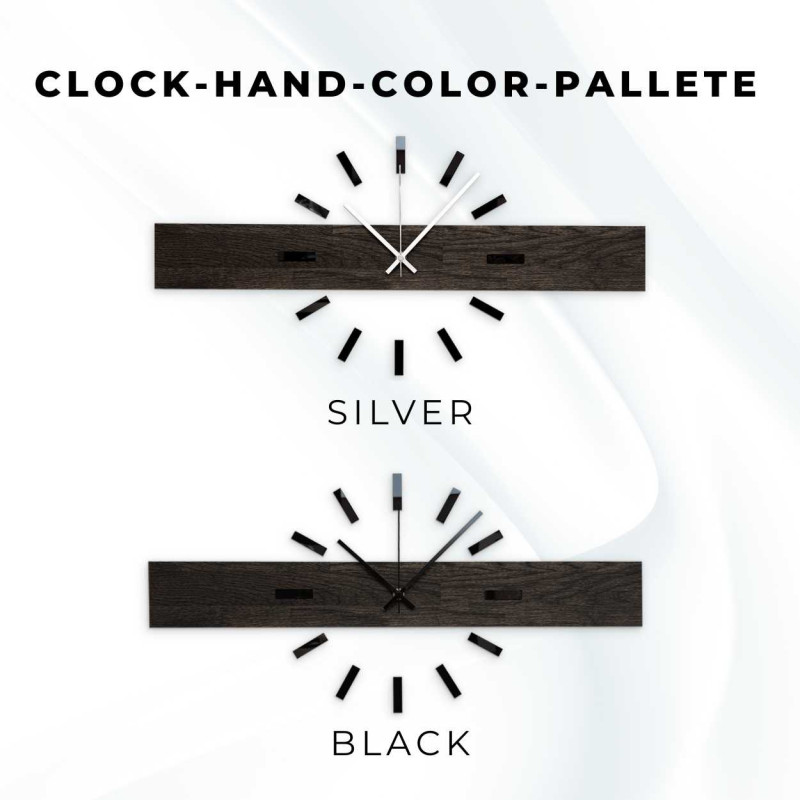 Jednoduché a lacné drevené hodiny ako univerzálna nástenná dekorácia.