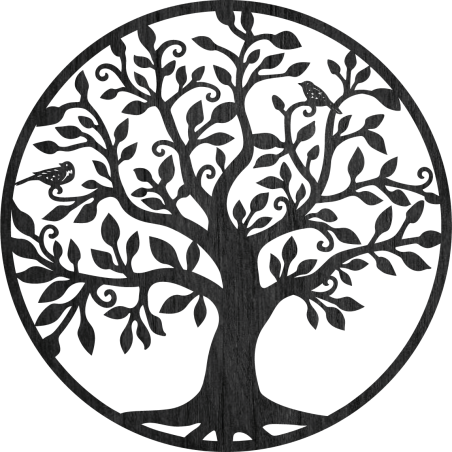 Drevená dekorácia strom života na stenu, umenie | LIFIRIN