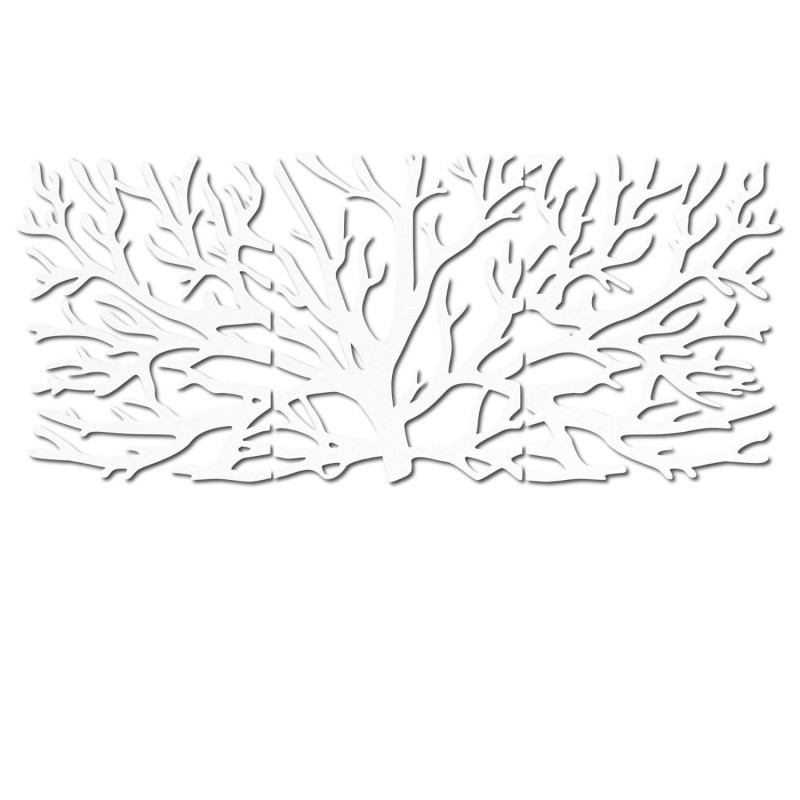 Dizajnový drevený obraz Strom života ako dominanta obývačky