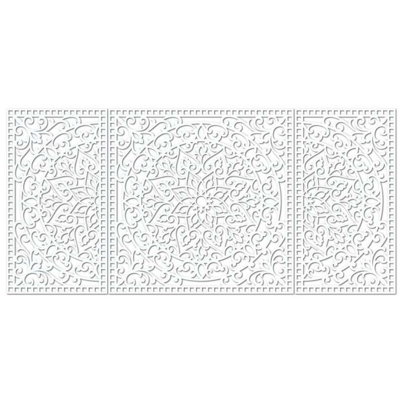 Elegantná HDF mandala, ktorá oživí steny obývačky či kancelárie