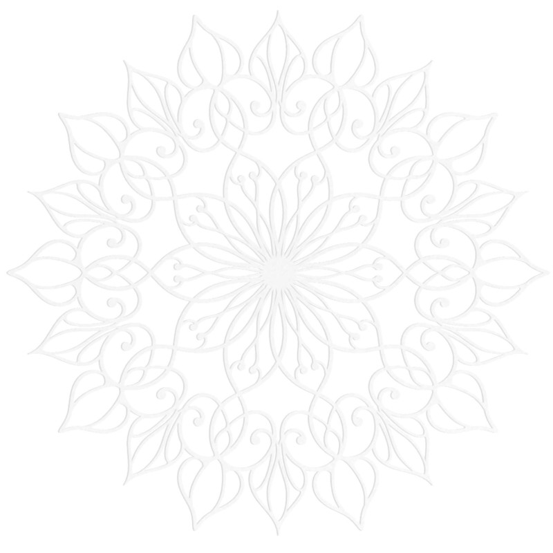 Mandala Kvet života z dreva – harmonická bytová dekorácia