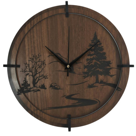 Moderné nástenné hodiny s minimalistickým dizajnom