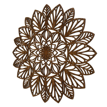 Nástenná dekorácia s kvetinovým motívom, ktorá zjemní priestor a vytvorí príjemnú atmosféru.