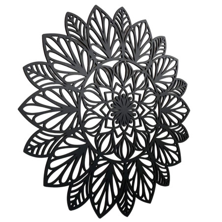 Mandala z dreva na stenu – prírodná dekorácia do interiéru