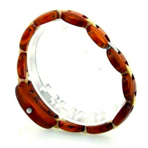 Drevené náramkové hodinky BEWELL vyrobené z prírodných materiálov. Hodinky pre muža aj ženu.  2