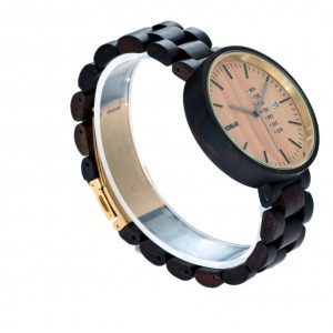 READER Náramkové hodinky na ruku drevené VALUNT DH10 hnedé