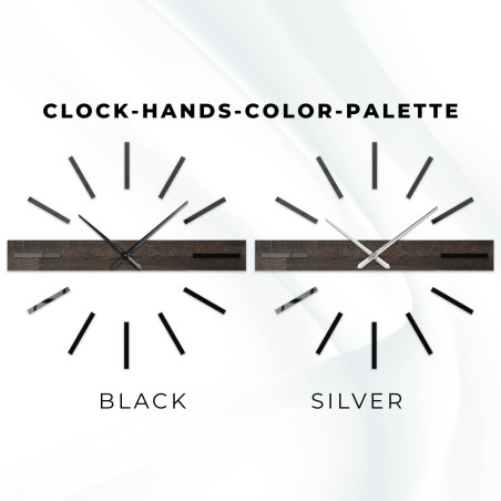 Minimalistické hodiny z dubového dreva – originálny doplnok do každého interiéru.