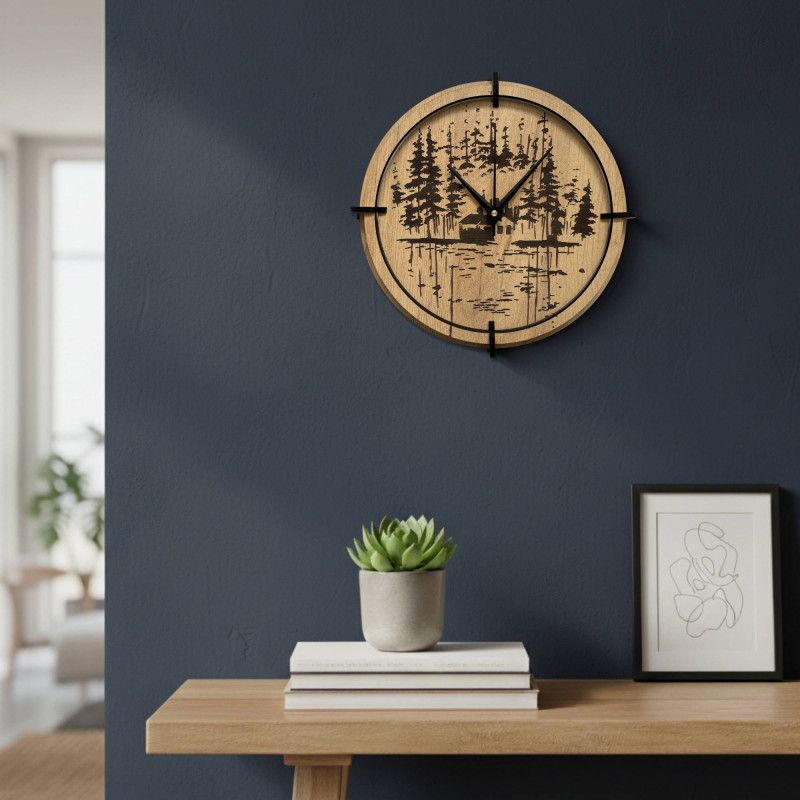 Vneste teplo pravého dreva priamo na vašu stenu.