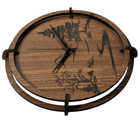 Minimalistické hodiny, ktoré zútulnia a skrášlia váš priestor.