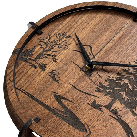 Minimalistické hodiny, ktoré zútulnia a skrášlia váš priestor.